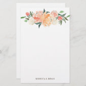 Papeterie Aquarelle de printemps de marmite à saumure (Devant / Derrière)