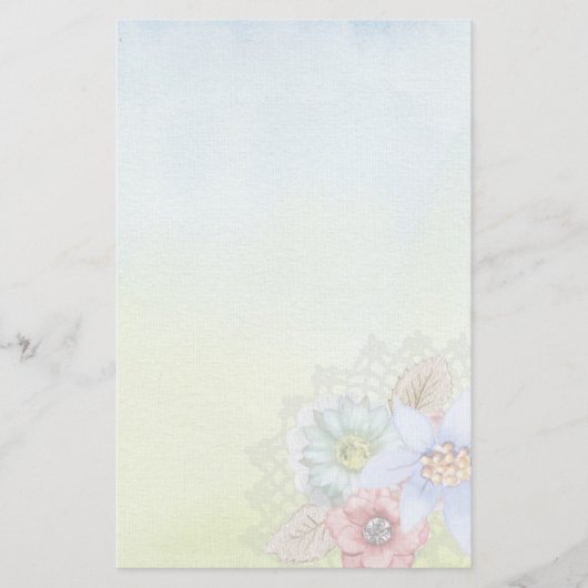Papeterie Aquarelle et Fleurs (Devant)