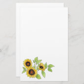 Papeterie Aquarelle et Plume (Devant / Derrière)