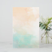 Papeterie Aquarelle Papier de mer et de sable (Debout devant)