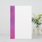 Papeterie Aquarelle rose Texture Abstraite (Debout devant)