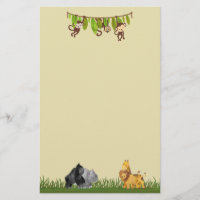 Aquarelle Safari Jungle Illustration animale