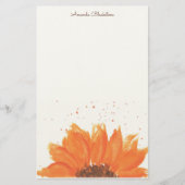 Papeterie Aquarelle Tournesol (Devant)