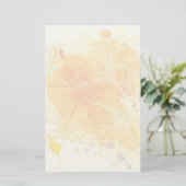 Papeterie Aquarelle vectorielle Arrière - plan & Fleurs trop (Debout devant)