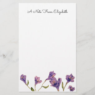 Papeterie Aquarelle vintage Florale