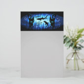 Papeterie Aquaticat - Chat surréaliste en Imaginaire profond (Debout devant)