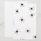 Papeterie araignées (Devant / Derrière)