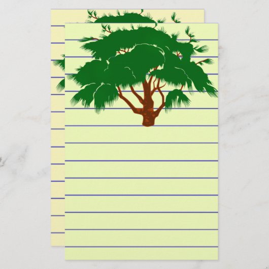 Papeterie Arbre (Devant / Derrière)