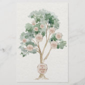 Papeterie Arbre de la famille Eucalyptus pour la géologie de (Devant)