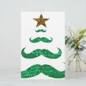 Papeterie arbre de noël de la moustache (Debout devant)