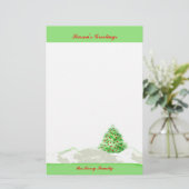 Papeterie Arbre de Noël des Coeurs (Debout devant)