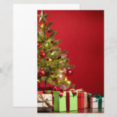 Papeterie Arbre de Noël et parcelles (Devant / Derrière)