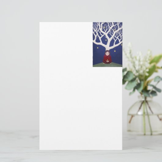 Papeterie arbre d'étoile stationnaire (Debout devant)