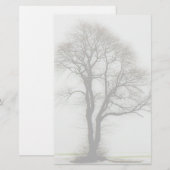 Papeterie Arbre d'hiver doux (Devant / Derrière)