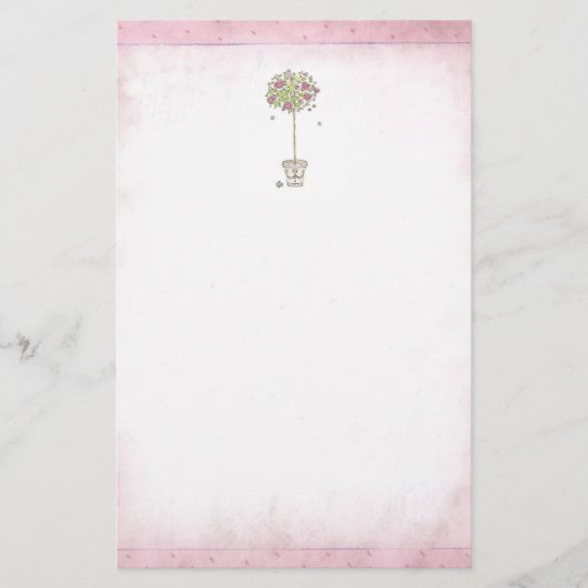 Papeterie Arbre rose (Devant)