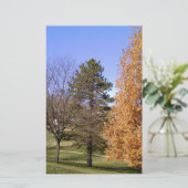 Papeterie Arbres d'automne (Debout devant)