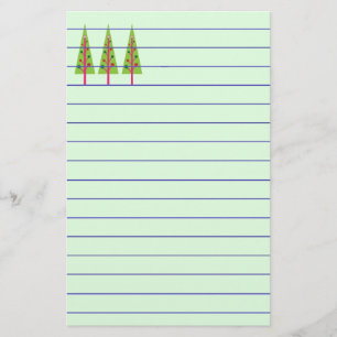 Papeterie Arbres de Noël