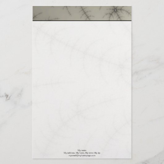 Papeterie Arbres d'hiver fragiles (Devant)