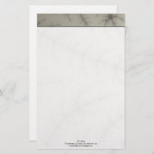 Papeterie Arbres d'hiver fragiles (Devant / Derrière)