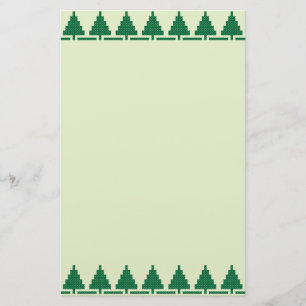 Papeterie Arbres motifs de Noël