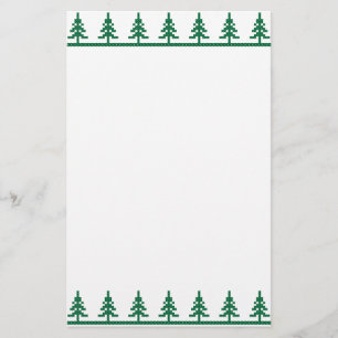 Papeterie Arbres motifs de Noël