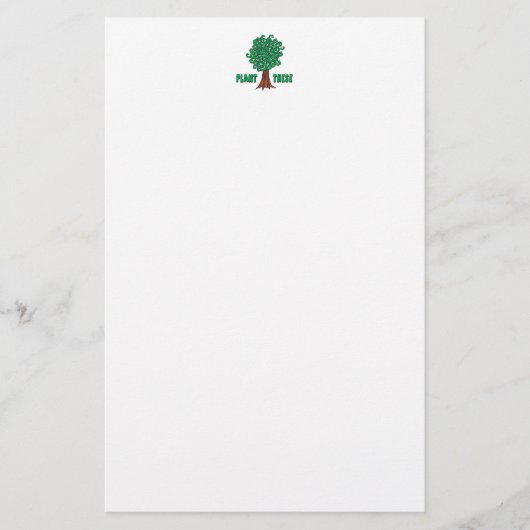 Papeterie Arbres plantes (Devant)