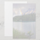 Papeterie Arc en ciel sur la montagne (Devant / Derrière)