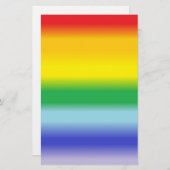 Papeterie Arc-en-ciel v1 (Devant / Derrière)