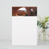 Papeterie Arche de partition au Parc national des Arches (Debout devant)