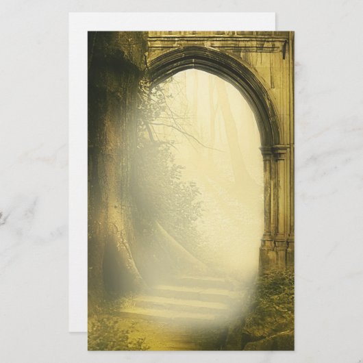 Papeterie Arche forestière enchantée (Devant / Derrière)