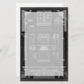 Papeterie Architecture graphique IV (Devant / Derrière)