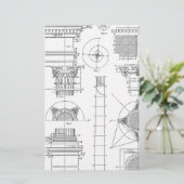 Papeterie Architecture vintage (Debout devant)