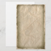 Papeterie Arêtes brûlées sur papier à crinière (Devant / Derrière)