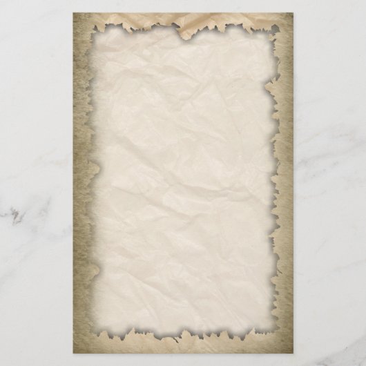 Papeterie Arêtes brûlées sur papier à crinière (Devant)