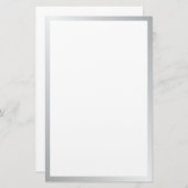 Papeterie Argent vide (Devant / Derrière)