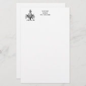 Papeterie Armoiries de Preppy Heraldic (Devant / Derrière)