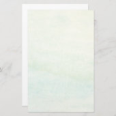 Papeterie Arrière - plan abstrait 2 d'aquarelle (Devant / Derrière)