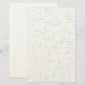 Papeterie Arrière - plan abstrait avec de petites taches (Devant / Derrière)