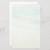 Papeterie Arrière - plan abstrait d'aquarelle (Devant / Derrière)