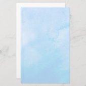 Papeterie Arrière - plan abstrait d'aquarelle (Devant / Derrière)