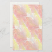 Papeterie Arrière - plan aquarelle texture de conception (Devant / Derrière)