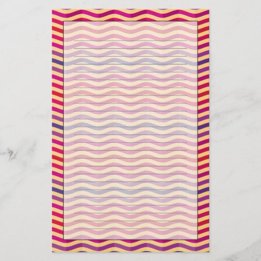 Papeterie Arrière - plan avec des rayures dans rétros 3 (Devant)