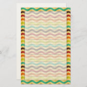 Papeterie Arrière - plan avec des rayures dans rétros 4 (Devant / Derrière)