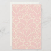 Papeterie Arrière - plan damassé de style baroque (Devant / Derrière)