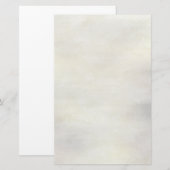 Papeterie arrière - plan d'aquarelle abstrait sur papier (Devant / Derrière)