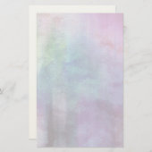 Papeterie arrière - plan d'aquarelle abstrait sur papier 2 (Devant / Derrière)