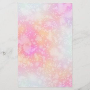 Papeterie Arrière - plan d'aquarelle Abstraite rose et orang