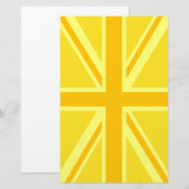 Papeterie Arrière - plan du drapeau britannique Union Jack j (Devant / Derrière)