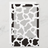 Papeterie Arrière - plan motif de vache (Devant / Derrière)