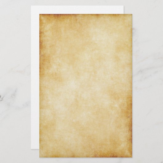 Papeterie Arrière - plan papier parchemin (Devant / Derrière)
